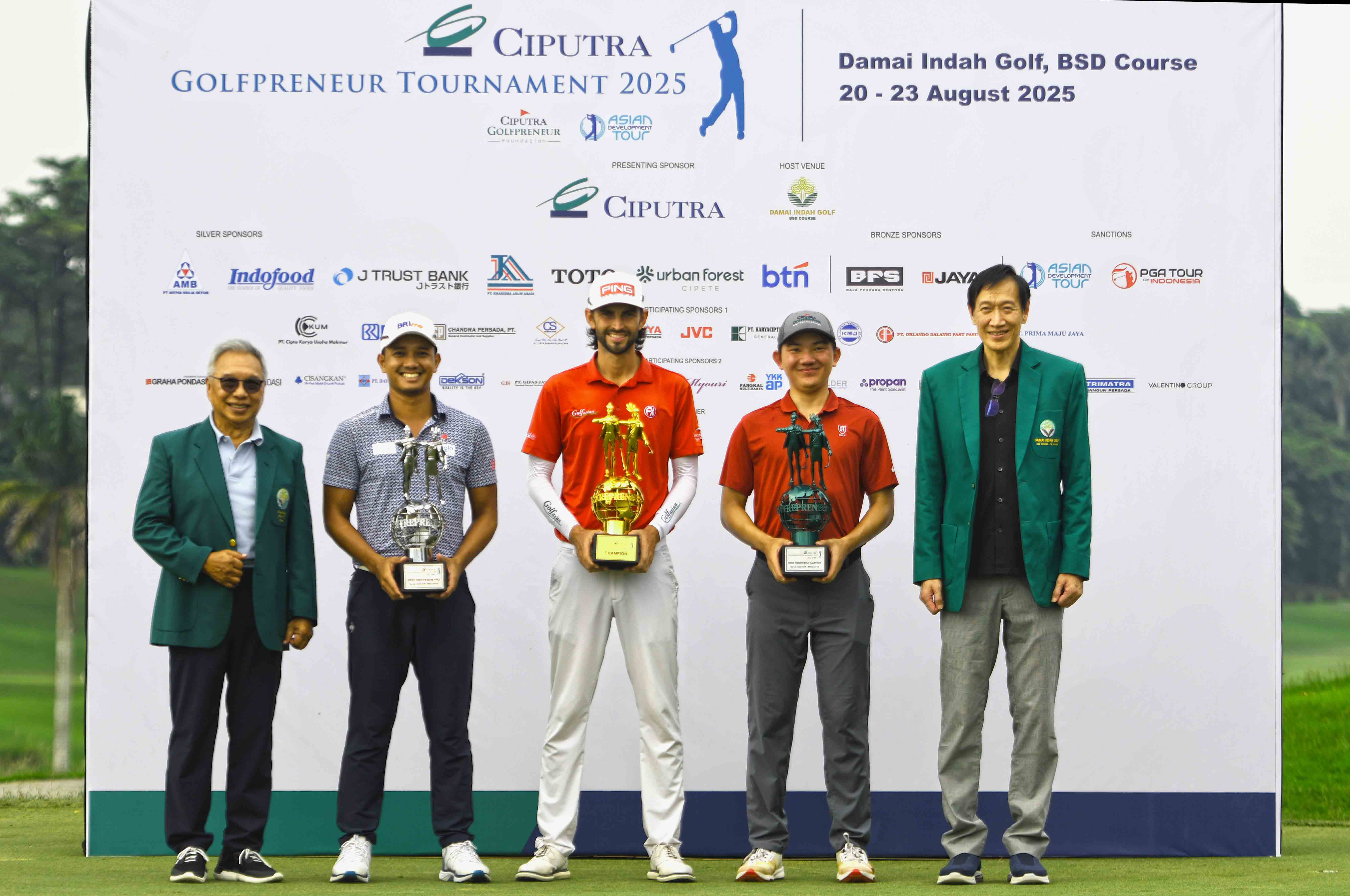 Matt Killen Juara Ciputra Golfpreneur Tournament 2025